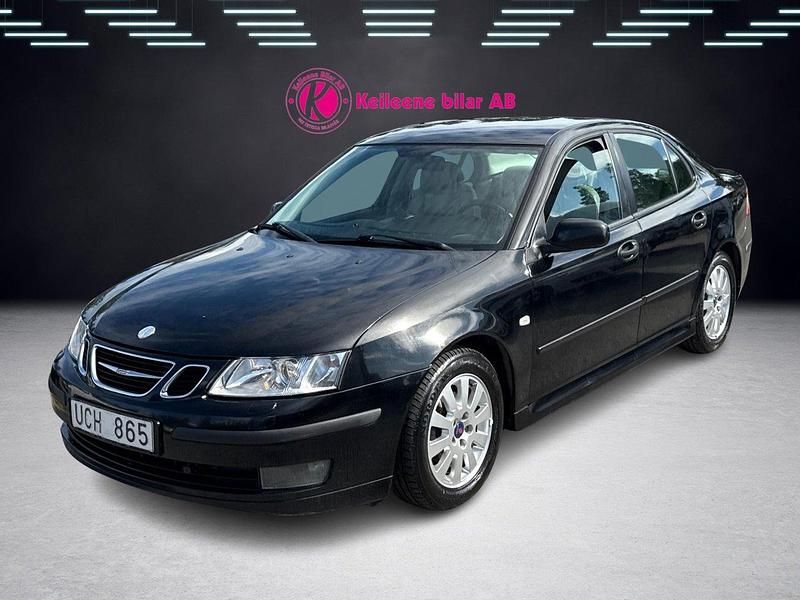Svart Begagnad 2002 Saab 9-3 Vector Sedan | 34 900 kr (Dyr) - Bild 1/4