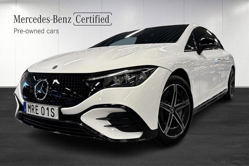 Vit (white) Begagnad 2024 Mercedes EQE350 AMG Sedan | 699 000 kr (Marknadspris) - Bild 1/4