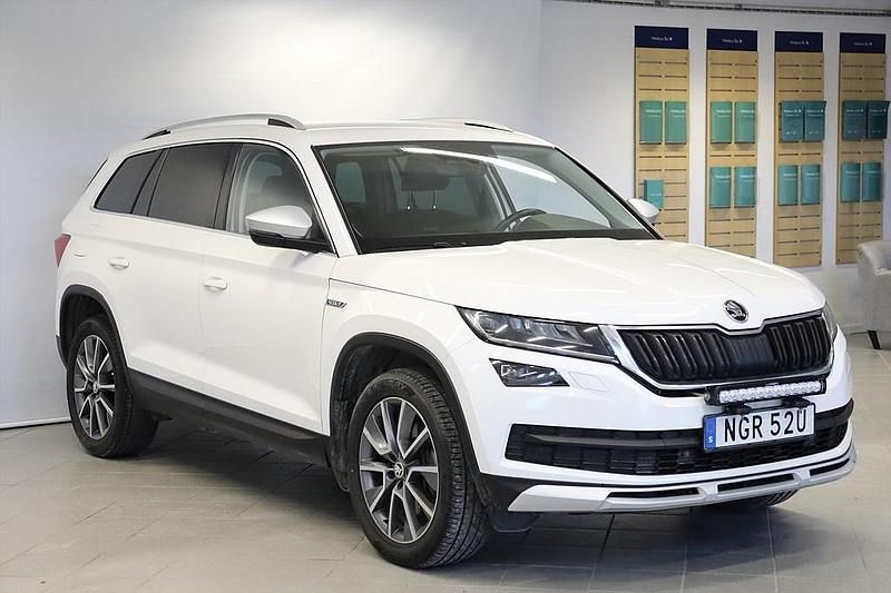Begagnad Skoda Kodiaq Business Line 190 HK (139 kW) 2019 Vit SUV