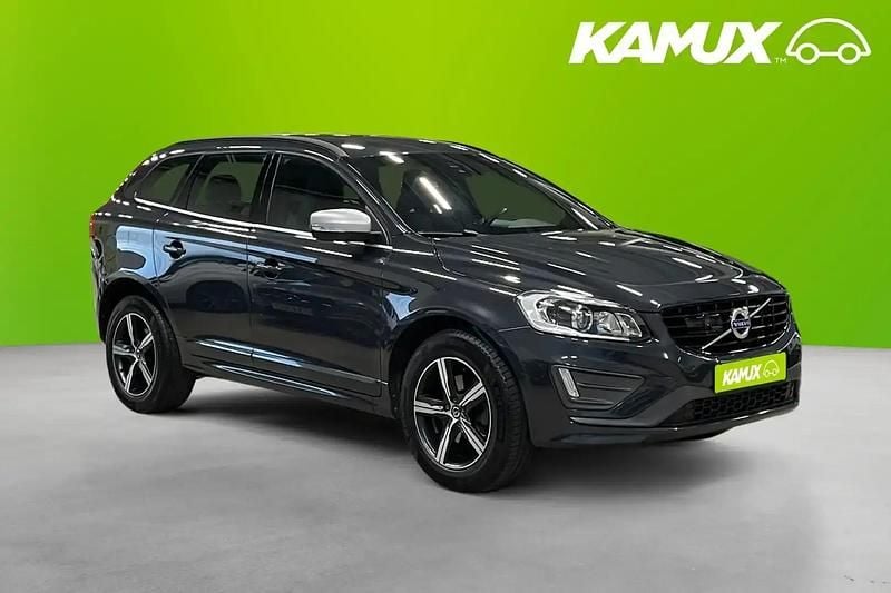 Silver/grå Begagnad 2017 Volvo XC60 R-Design SUV | 249 700 kr (Marknadspris) - Bild 1/4
