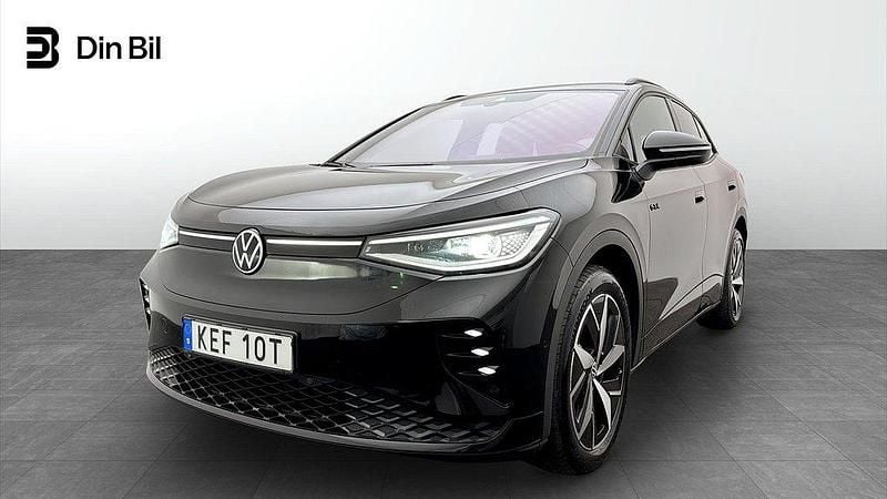 Svart (grenadilla black) Begagnad 2023 VW ID.4 GTX SUV | 409 900 kr - Bild 1/4