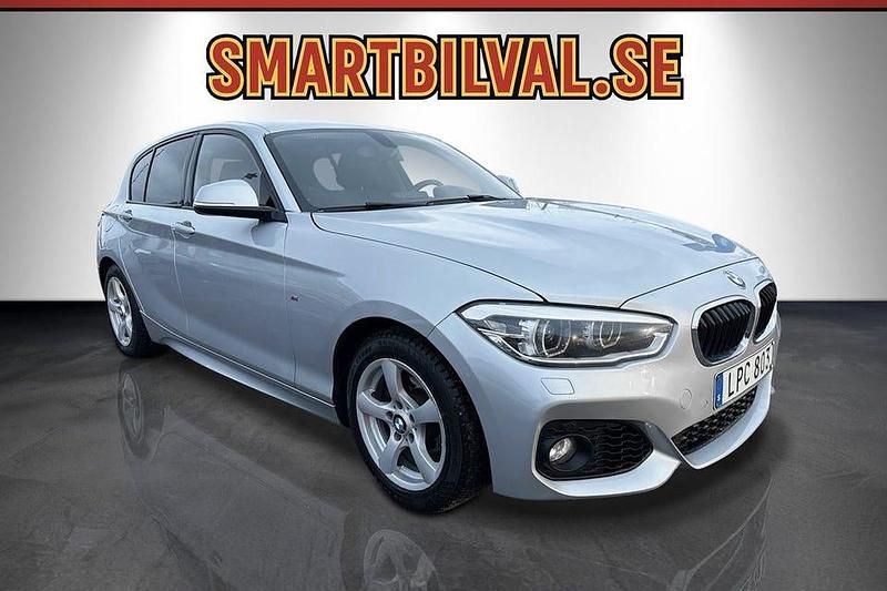 Begagnad BMW 118 M Sport 136 HK (100 kW) 2016 Silvermetallic Halvkombi