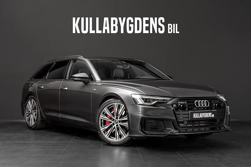 Grå Begagnad 2021 Audi A6 S-Line Kombi | 369 000 kr (Bra pris) - Bild 1/4