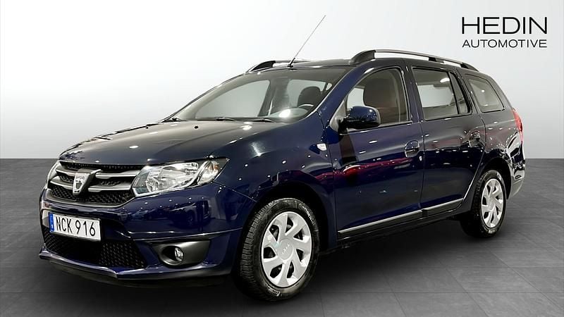Blå (blue) Begagnad 2016 Dacia Logan Sedan | 79 900 kr - Bild 1/4