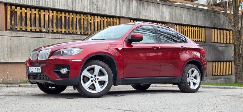 Röd Begagnad 2009 BMW X6 SUV | 169 400 kr (Marknadspris) - Bild 1/4