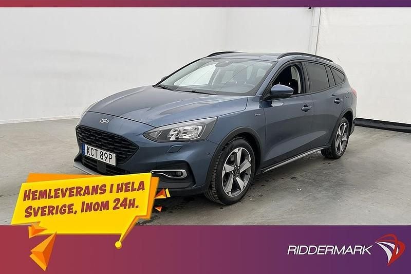 Blå Begagnad 2019 Ford Focus Active Kombi | 158 900 kr (Marknadspris) - Bild 1/3