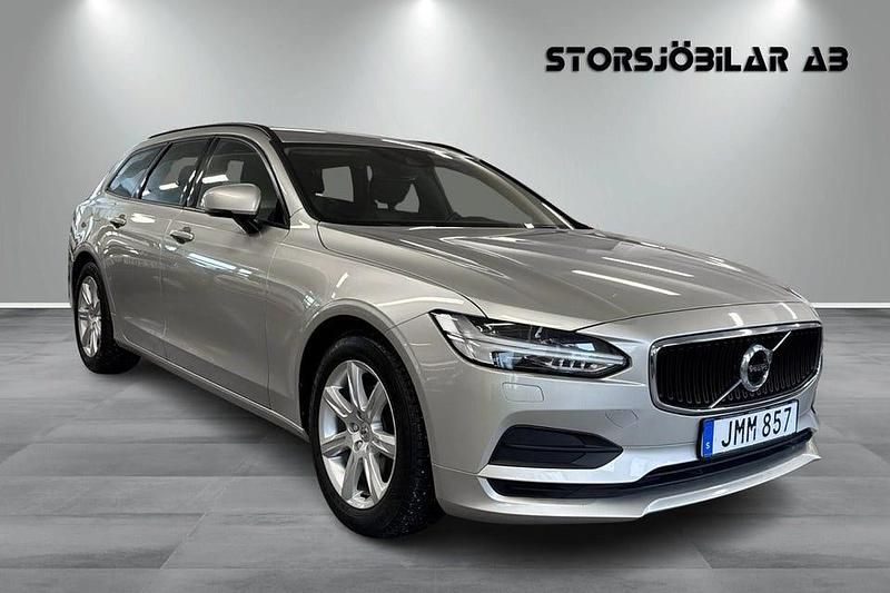 Ljusbrun Begagnad 2018 Volvo V90 Business Edition Kombi | 219 000 kr (Marknadspris) - Bild 1/4