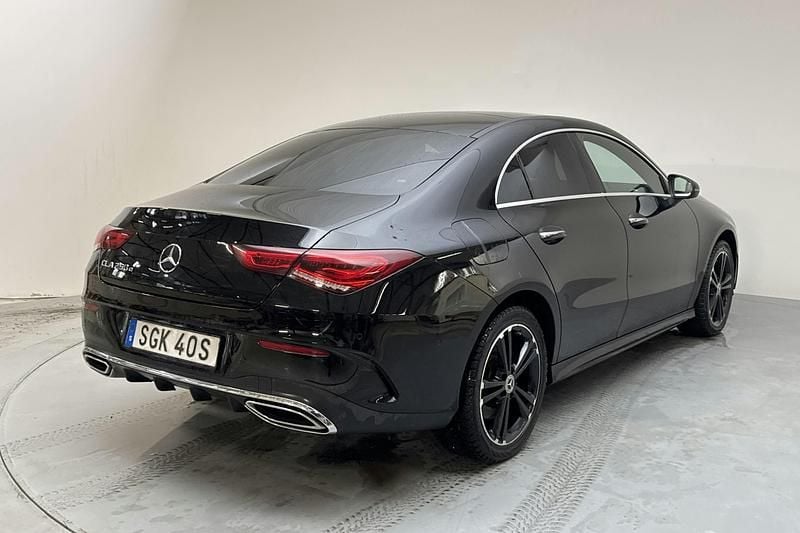 Begagnad Mercedes CLA250 AMG line 218 HK (160 kW) 2023 Svart Sedan