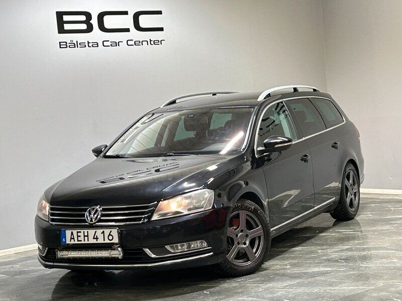 Svart Begagnad 2011 VW Passat Kombi | 59 900 kr (Marknadspris) - Bild 1/3