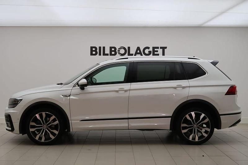 Begagnad VW Tiguan Allspace R-line 200 HK (147 kW) 2018 Vit SUV