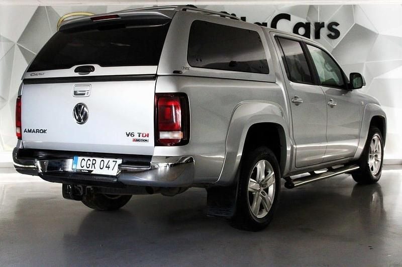 Begagnad VW Amarok Highline 224 HK (164 kW) 2018 Silver Pickup