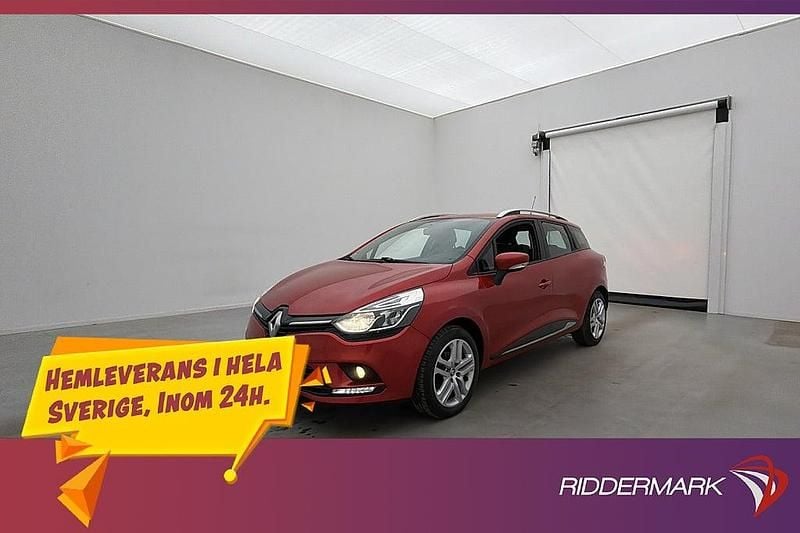 Röd Begagnad 2017 Renault Clio GrandTour Zen Kombi | 99 800 kr (Marknadspris) - Bild 1/3