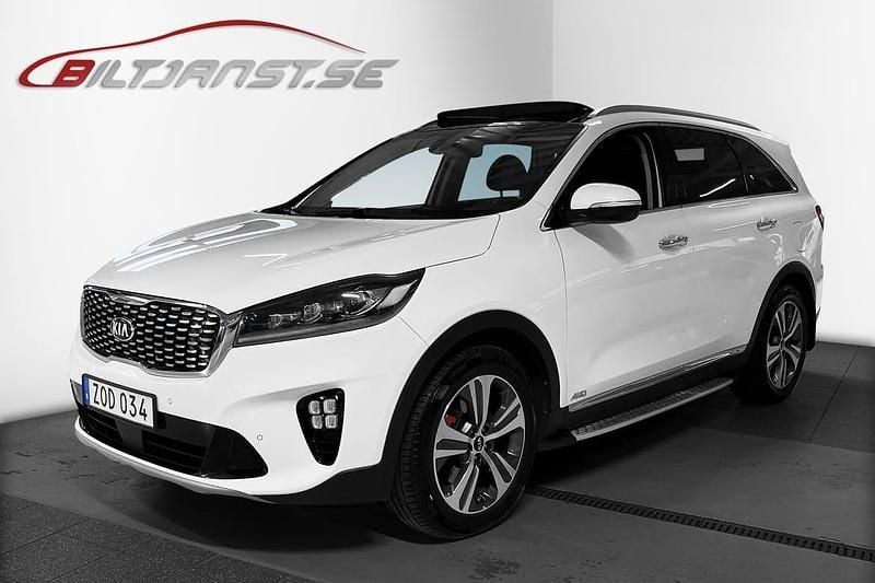 Vit Begagnad 2018 Kia Sorento GT-Line SUV | 299 900 kr (Marknadspris) - Bild 1/4