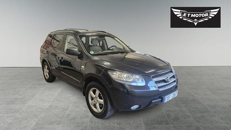 Svart Begagnad 2007 Hyundai Santa Fe SUV | 42 900 kr (Marknadspris) - Bild 1/4