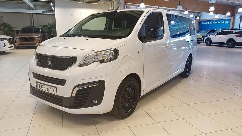 Vit Begagnad 2023 Peugeot e-Traveller Minibuss | 459 000 kr - Bild 1/4