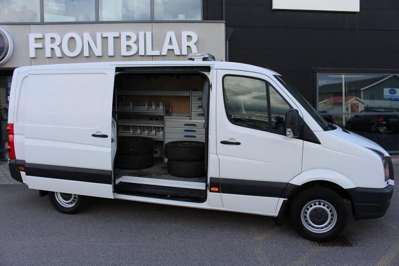 SÃ¥ld vw crafter verkstadsinredning., begagnad 2014, 12.200 mil i ...