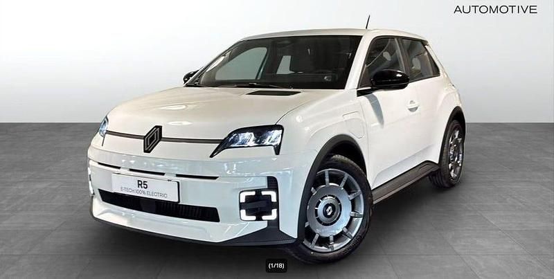 Ny Renault R5 Evolution 110 kW (150 HK) 2025 Vit Halvkombi