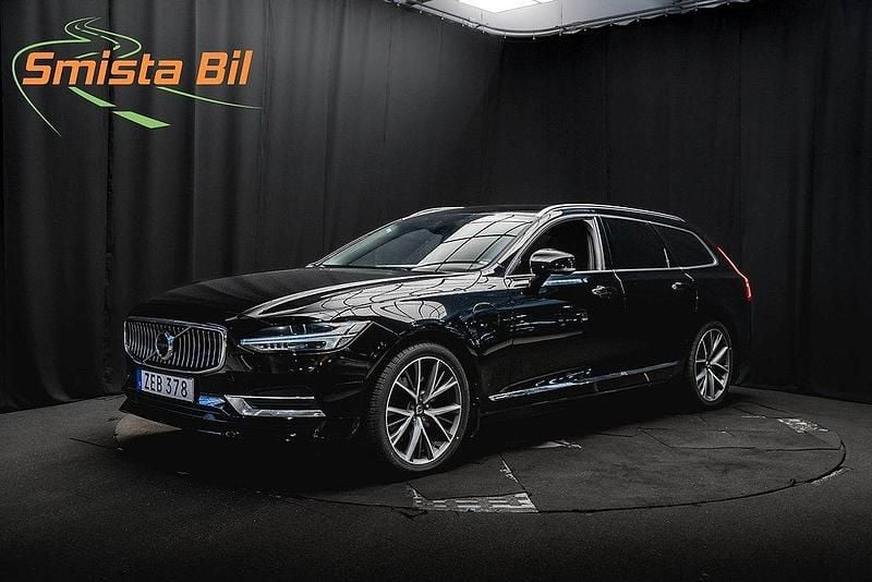 Svart Begagnad 2018 Volvo V90 Inscription Kombi | 229 800 kr (Bra pris) - Bild 1/3