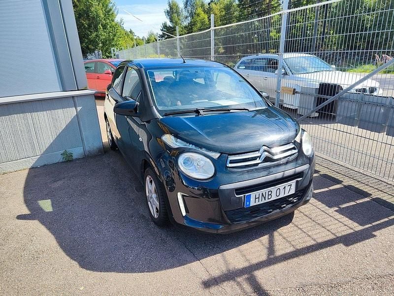 Svart Begagnad 2015 Citroën C1 Halvkombi | 38 900 kr (Bra pris) - Bild 1/4