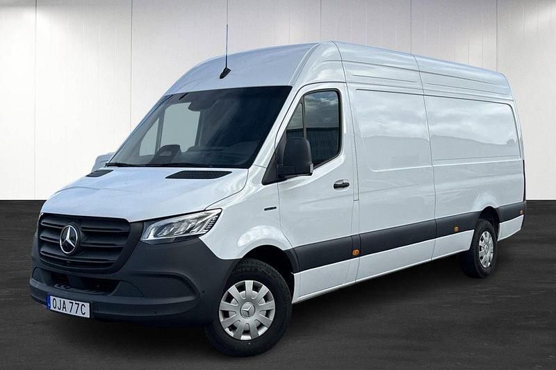 Vit (white) Begagnad 2025 Mercedes E-Sprinter Van | 874 875 kr (Superpris) - Bild 1/4
