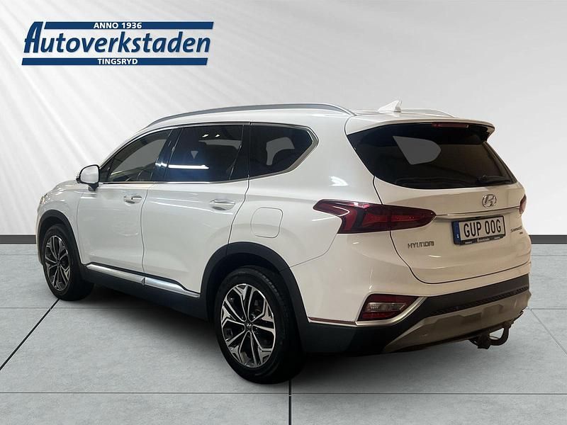 Begagnad Hyundai Santa Fe Premium 203 HK (149 kW) 2019 Vit SUV