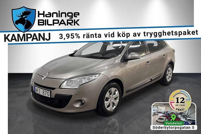 Brun Begagnad 2011 Renault Mégane GrandTour GT Kombi | 59 995 kr (Marknadspris) - Bild 1/2