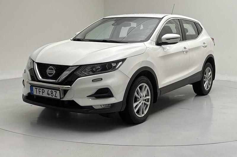 Vit Begagnad 2019 Nissan Qashqai Acenta SUV | 130 000 kr (Marknadspris) - Bild 1/4