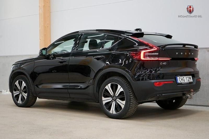 Begagnad Volvo C40 Single Motor 169 kW (231 HK) 2022 Svart SUV
