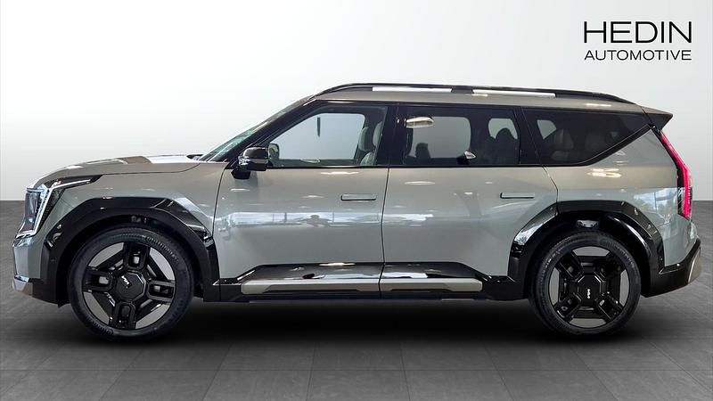 Ny Kia EV9 GT-Line 283 kW (385 HK) 2025 Grön (grey) SUV