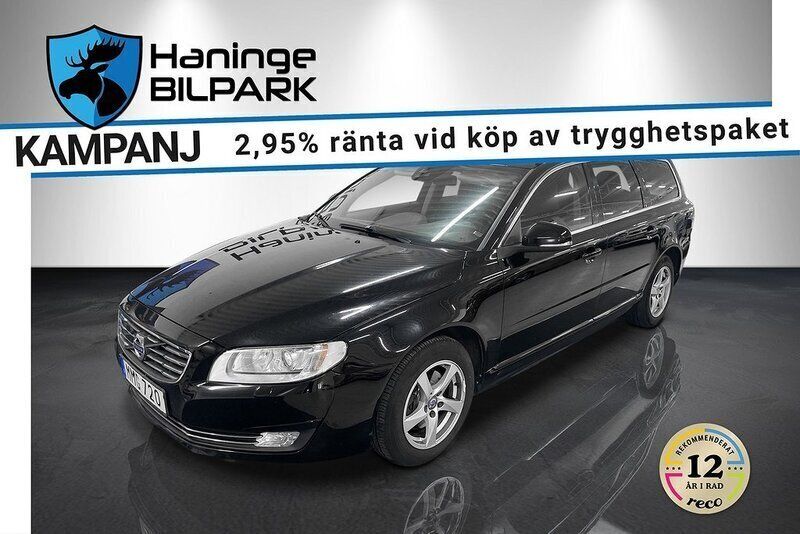 Svart Begagnad 2016 Volvo V70 Standard Kombi | 149 900 kr - Bild 1/2