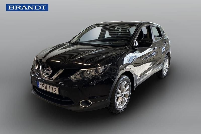 Svart Begagnad 2017 Nissan Qashqai Acenta SUV | 119 900 kr (Marknadspris) - Bild 1/4