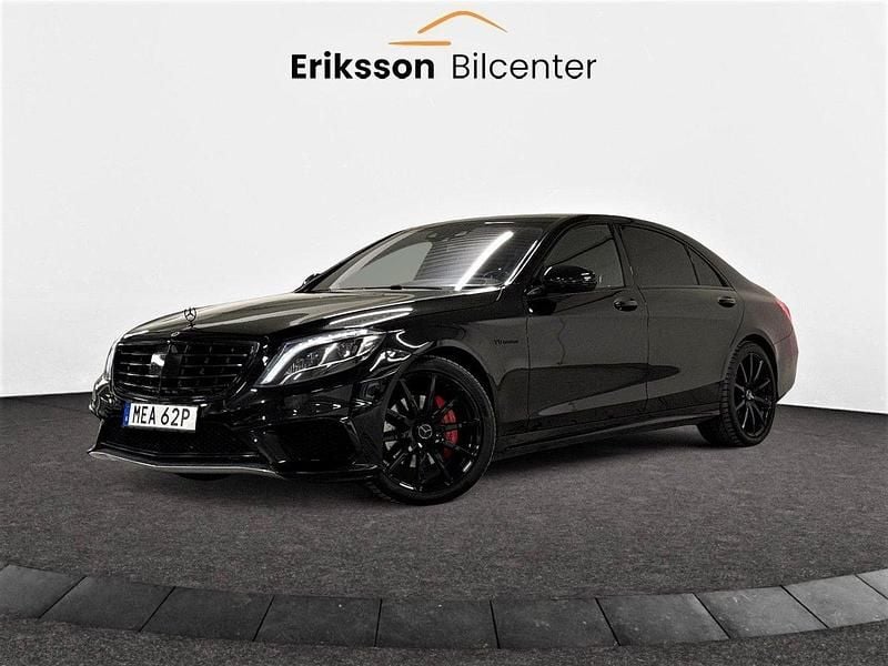 Svart Begagnad 2014 Mercedes S63 AMG AMG Sedan | 399 900 kr (Superpris) - Bild 1/4