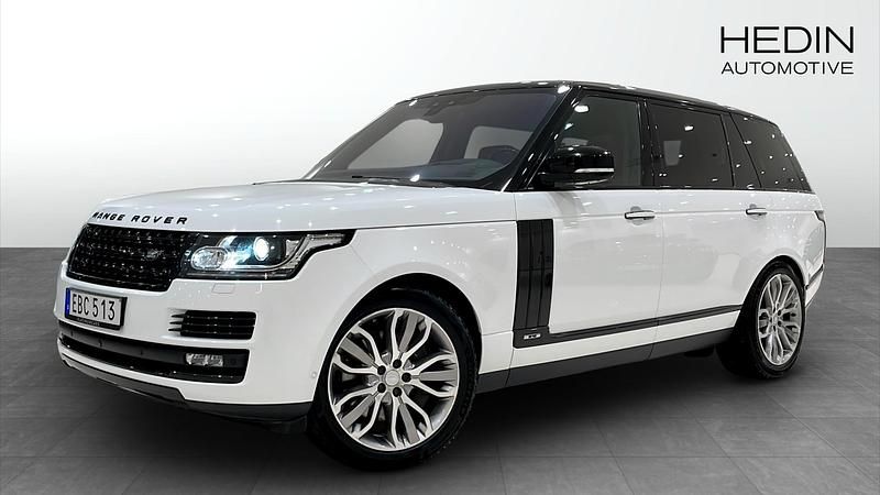 Vit Begagnad 2017 Land Rover Range Rover SUV | 499 000 kr (Dyr) - Bild 1/4