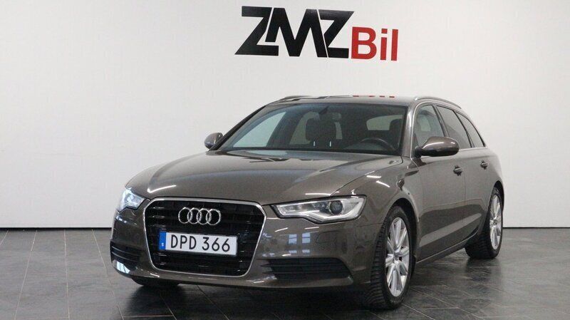 Grå Begagnad 2013 Audi A6 Proline Kombi | 134 900 kr (Marknadspris) - Bild 1/4