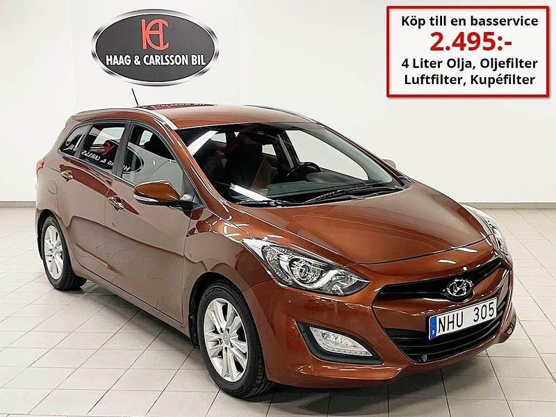 Brun Begagnad 2013 Hyundai i30 Kombi | 79 000 kr (Marknadspris) - Bild 1/4