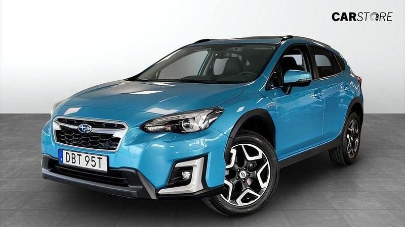 Blå (blue) Begagnad 2019 Subaru XV SUV | 244 900 kr (Bra pris) - Bild 1/4