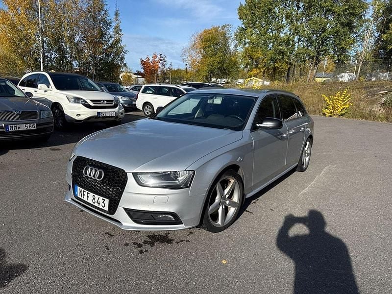 Silver Begagnad 2012 Audi A4 Kombi | 89 900 kr (Bra pris) - Bild 1/4