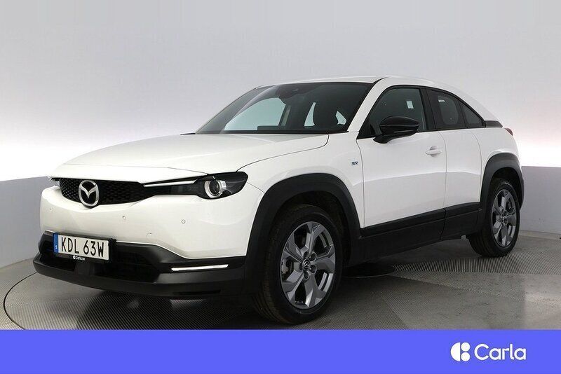 Vit Begagnad 2022 Mazda MX30 Sky SUV | 204 900 kr (Marknadspris) - Bild 1/4