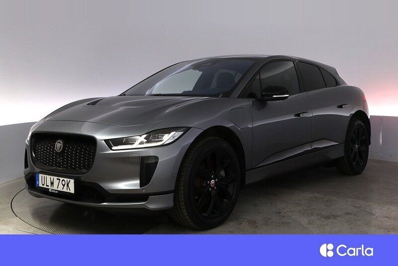 Grå Begagnad 2021 Jaguar I-Pace SE SUV | 448 900 kr (Marknadspris) - Bild 1/3
