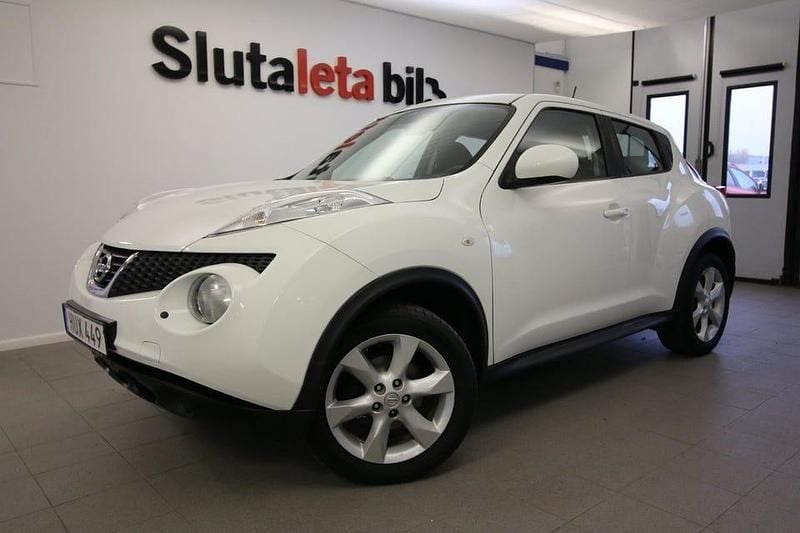 Vit Begagnad 2010 Nissan Juke S SUV | 49 900 kr (Dyr) - Bild 1/4