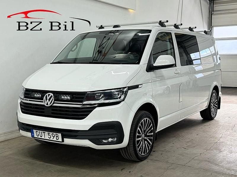 Vit Begagnad 2021 VW Transporter Van | 339 900 kr - Bild 1/4