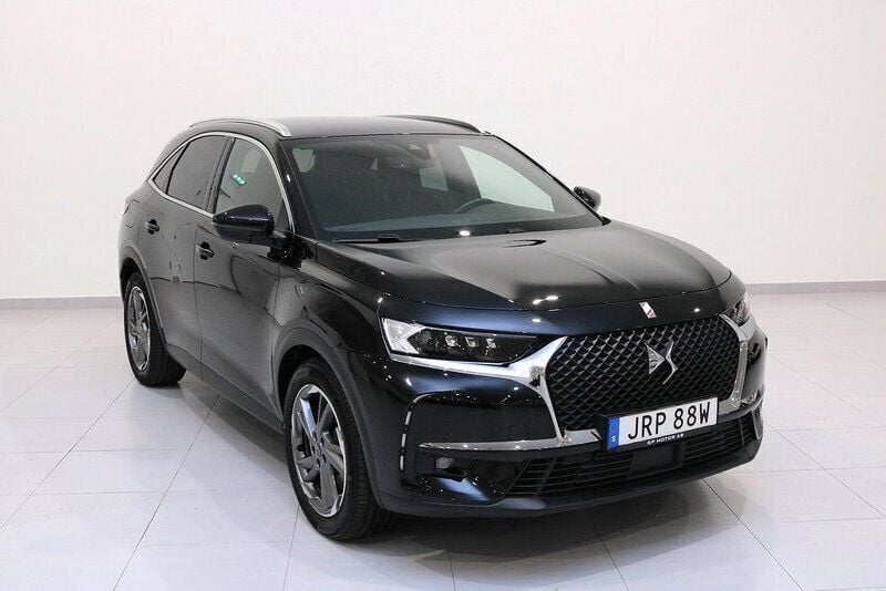 Svart Begagnad 2021 DS Automobiles DS7 Crossback SUV | 269 900 kr (Marknadspris) - Bild 1/4