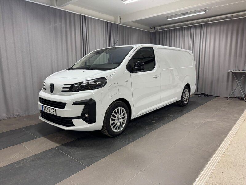 Vit Begagnad 2024 Peugeot e-Expert Van | 449 800 kr (Bra pris) - Bild 1/4