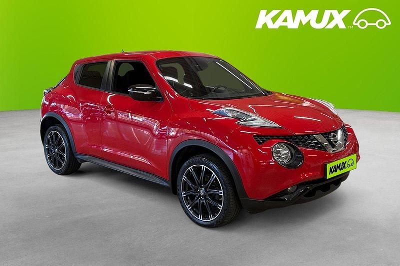 Röd Begagnad 2013 Nissan Juke Acenta SUV | 89 800 kr (Marknadspris) - Bild 1/3