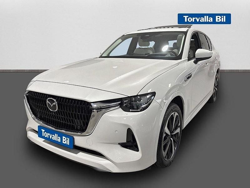 Vit Begagnad 2022 Mazda CX-60 Takumi-Line SUV | 409 900 kr (Marknadspris) - Bild 1/4