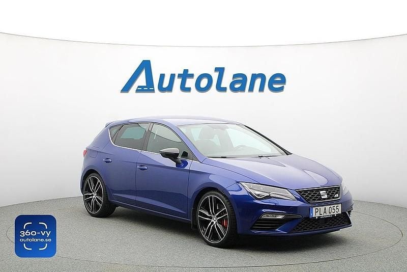 Mystery blue Begagnad 2017 Seat Leon CUPRA Halvkombi | 189 000 kr - Bild 1/3
