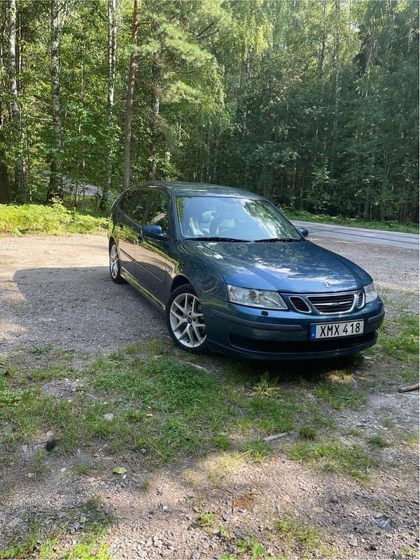 Blå Begagnad 2006 Saab 9-3 Vector Kombi | 21 500 kr (Marknadspris) - Bild 1/3