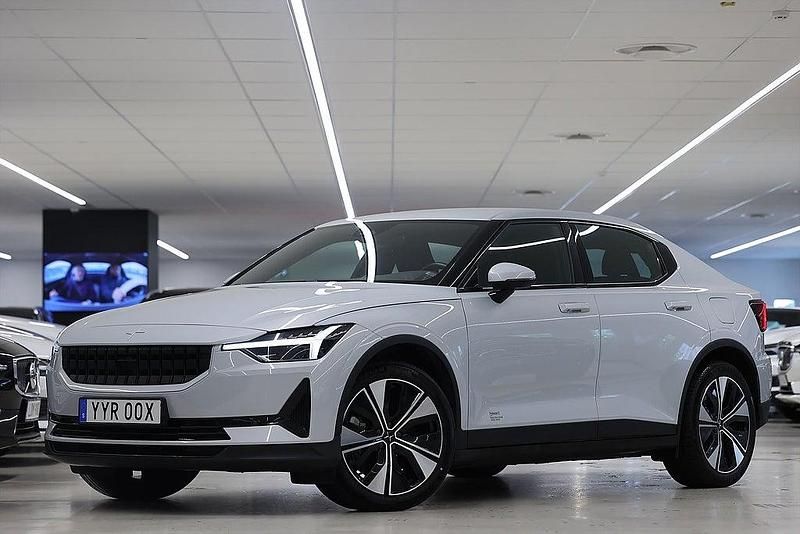 Begagnad Polestar 2 Pilot 300 kW (408 HK) 2023 Silver Halvkombi