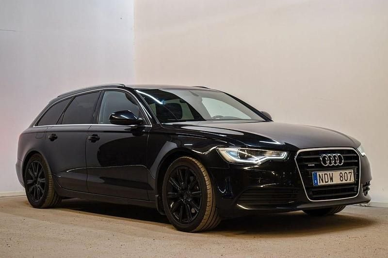 Svart Begagnad 2012 Audi A6 Proline Kombi | 128 900 kr (Marknadspris) - Bild 1/4