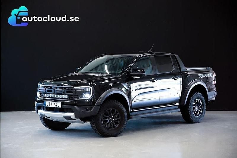 Svart Begagnad 2022 Ford Ranger Raptor Pickup | 749 800 kr - Bild 1/4